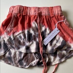 Young Fabulous & Broke Tie-Dye Athletic shorts